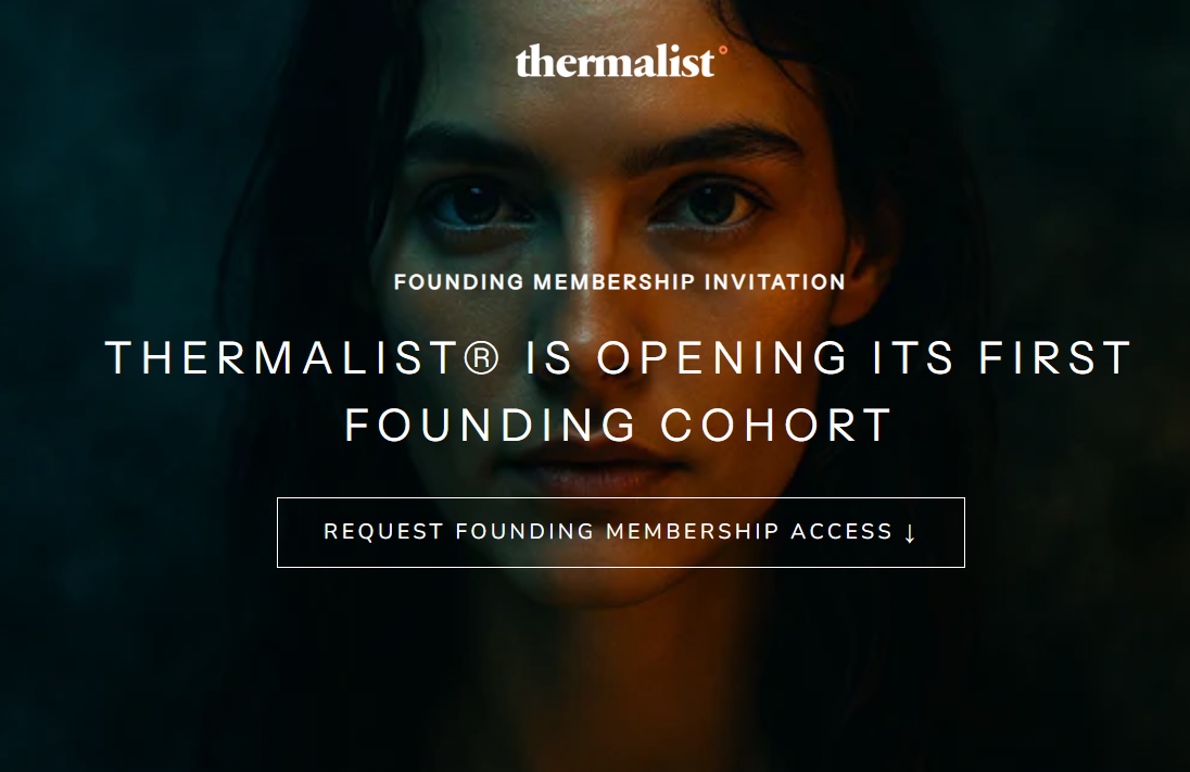 Thermalist® Founding Deposit — Δ01 Cohort
